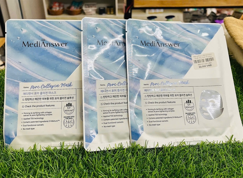 Mặt nạ thạch MediAnswer mask 35g Xanh Dương