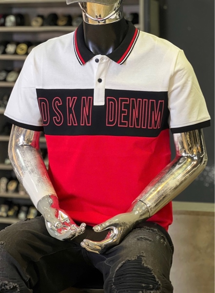 Thun Polo - DSKN 03- Tháp 3 màu - Thân Đỏ