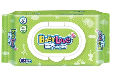Khăn ướt Baby Love 80 tờ