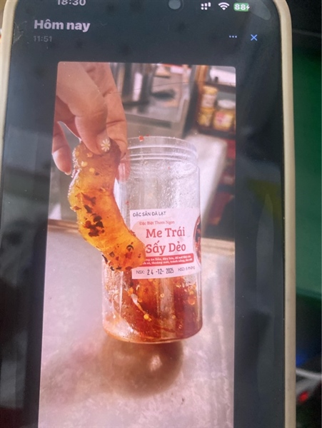 Mẹ Thái Sấy Dẻo Đà Lạt