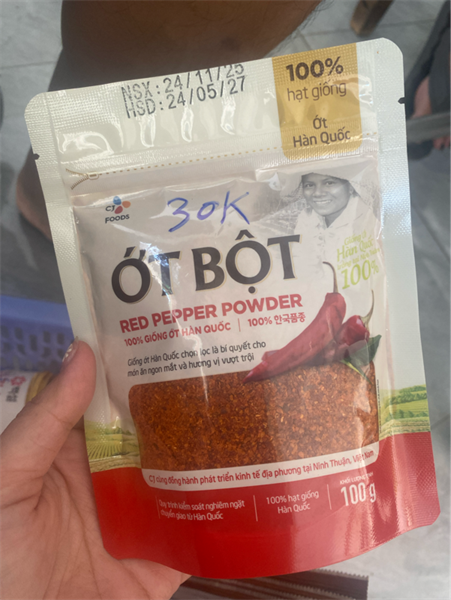 ớt bột Hàn quốc CJ foods 100g