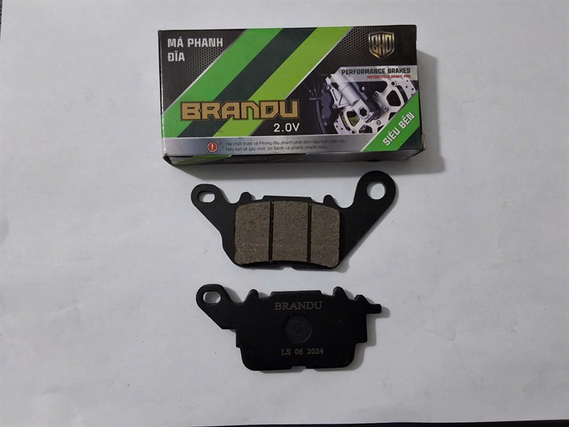 Má đĩa trước SI Fi / EX 150 / Grande / Janus (E, xanh) BRANDU 2.0