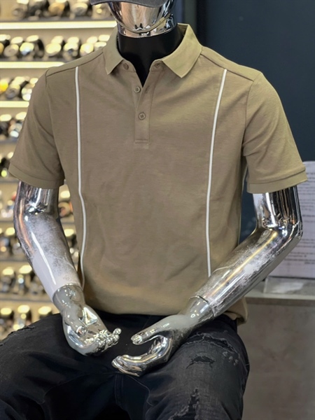 Thun Polo - Koren QCSHN5- F9453 be viền lé