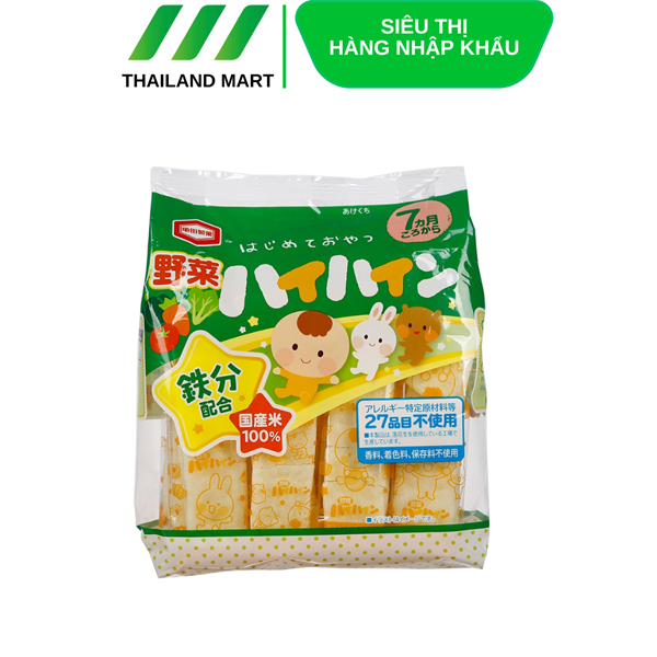 Bánh gạo ăn dặm Haihain Nhật Bản vị rau củ