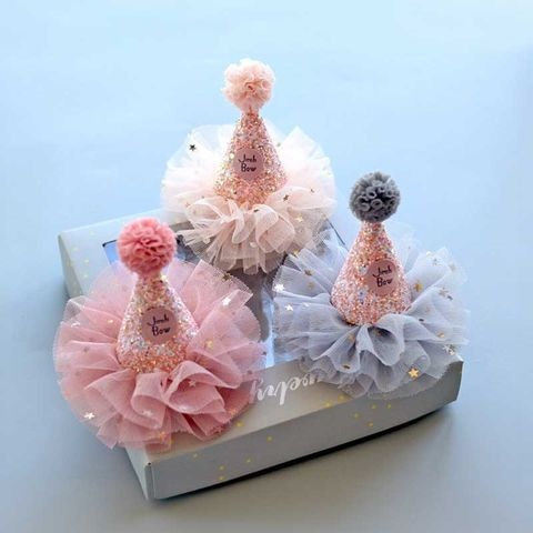 Kẹp Tóc Nón Sinh Nhật