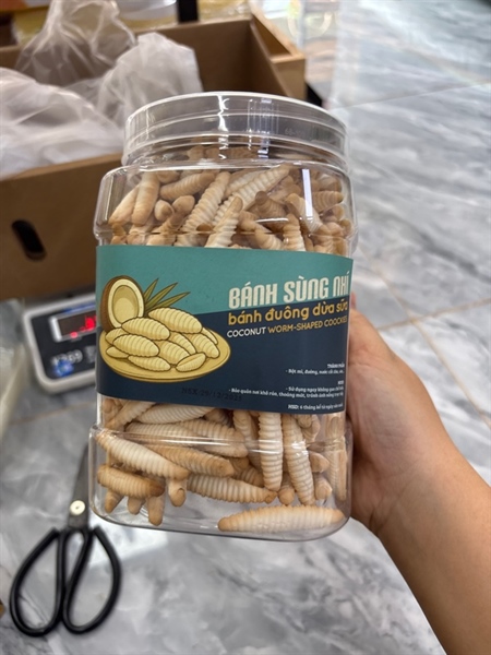 Bánh Đuông Dừa Sữa hộp 500gr