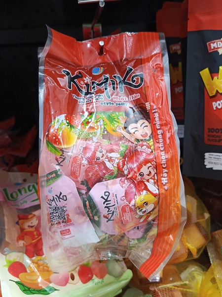 Thạch rau câu Kimiko túi 450g/12 túi