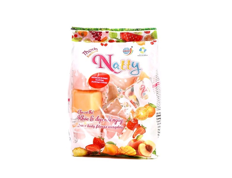 Thạch sữa chua natty túi 432 G