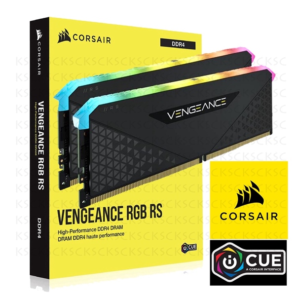 Ram PC DDR4 CORSAIR VENGEANCE RS RGB 16GB (2X8GB) 3600MHz (CMG16GX4M2D3600C18) (N)