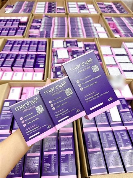 Viên uống nội tiết Manhae Pháp hộp 90 viên - Nhập khẩu VAT
