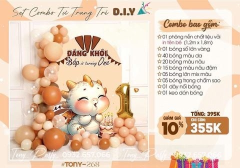 Set Sinh Nhật Cho Bé TN-268