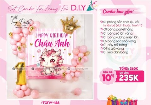 Set Sinh Nhật Cho Bé TN-146
