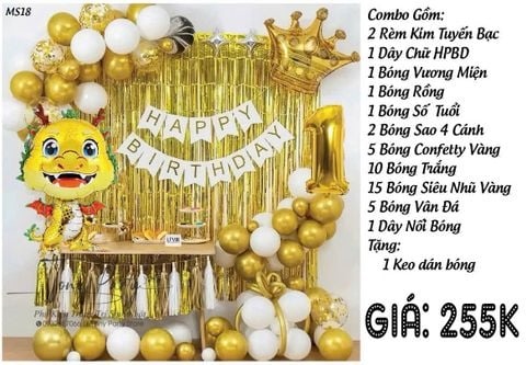 Set Sinh Nhật MINI-18