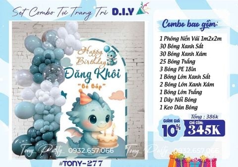 Set Sinh Nhật Cho Bé TN-277