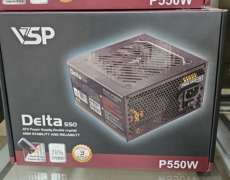 Nguồn Delta P550w chính hãng