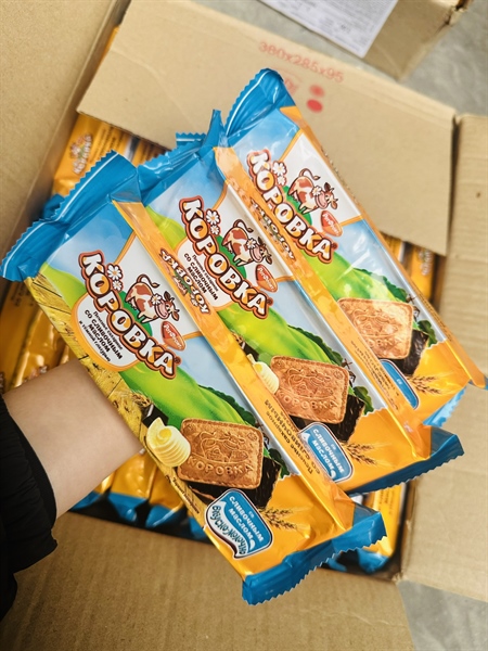 KN.Bánh quy bò phủ kem bơ 100g (30g/thùng)