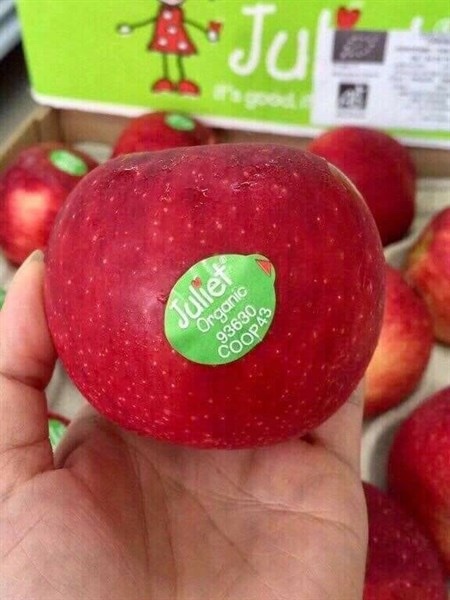 Táo Juliet Organic Pháp 12 trái