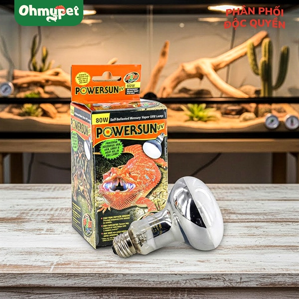 Powersun UV | Đèn sưởi UV bò sát | ZooMed