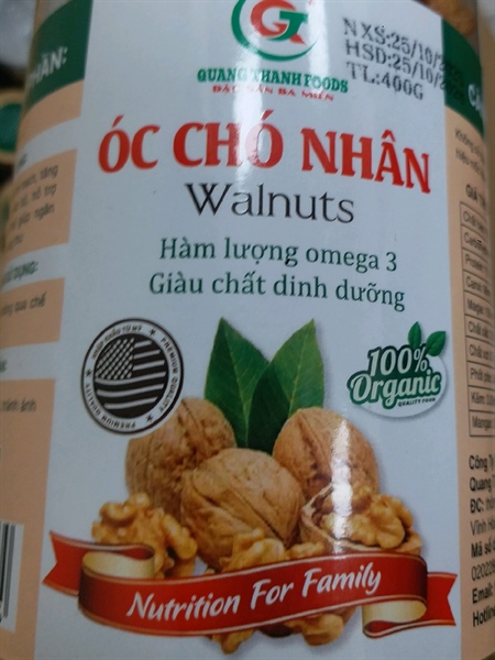 Óc Chó Nhân 400g