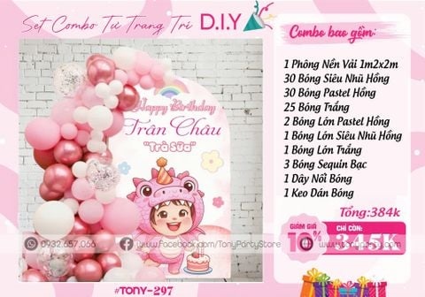 Set Sinh Nhật Cho Bé TN-297