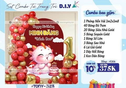 Set Sinh Nhật Cho Bé TN-328