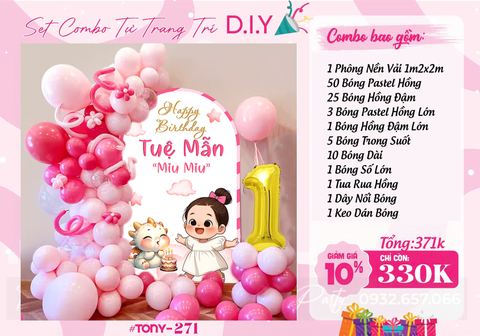 Set Sinh Nhật Cho Bé TN-271