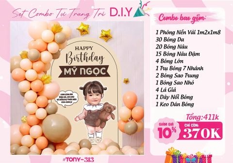 Set Sinh Nhật Cho Bé TN-313