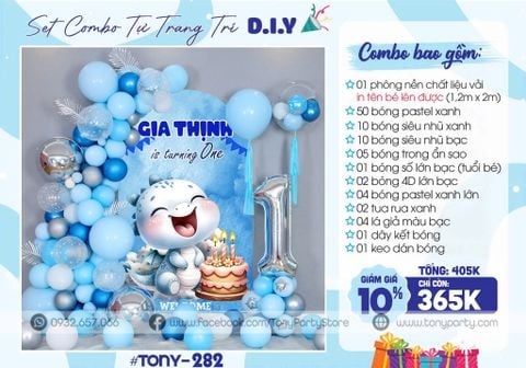 Set Sinh Nhật Cho Bé TN-282