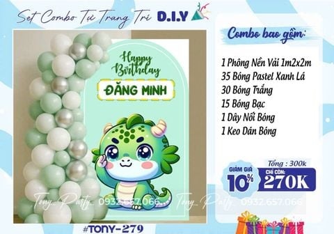 Set Sinh Nhật Cho Bé TN-279