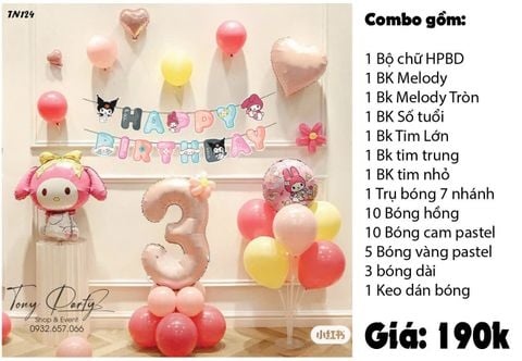 Set Sinh Nhật MINI-124