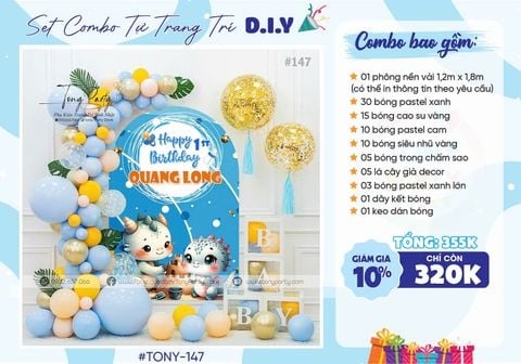 Set Sinh Nhật Cho Bé TN-147