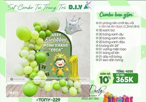 Set Sinh Nhật Cho Bé TN-229