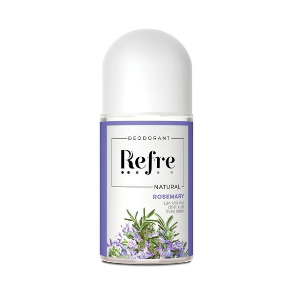 Lăn khử mùi thiên nhiên Hương thảo Refre Natural Rosemary 40ml - Rohto