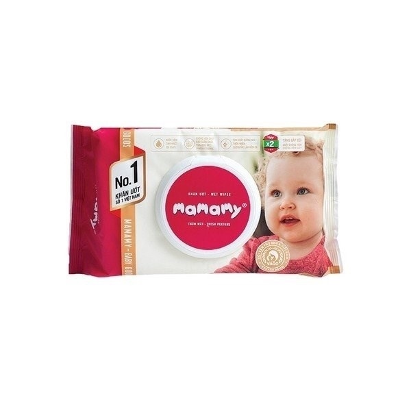 Khăn ướt Mamamy có mùi 30 tờ