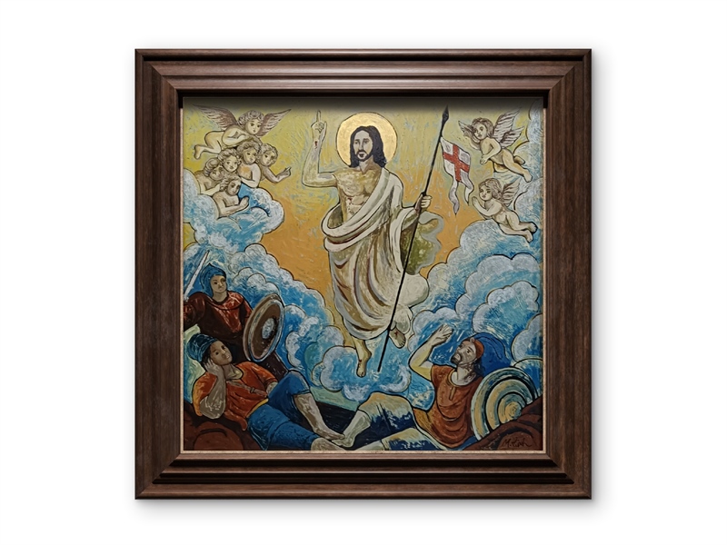 Sự phục sinh vinh hiển - Võ Mỹ Linh - 70x70 cm