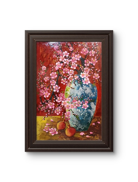 Hoa xuân - Võ Mỹ Linh - 40x60 cm