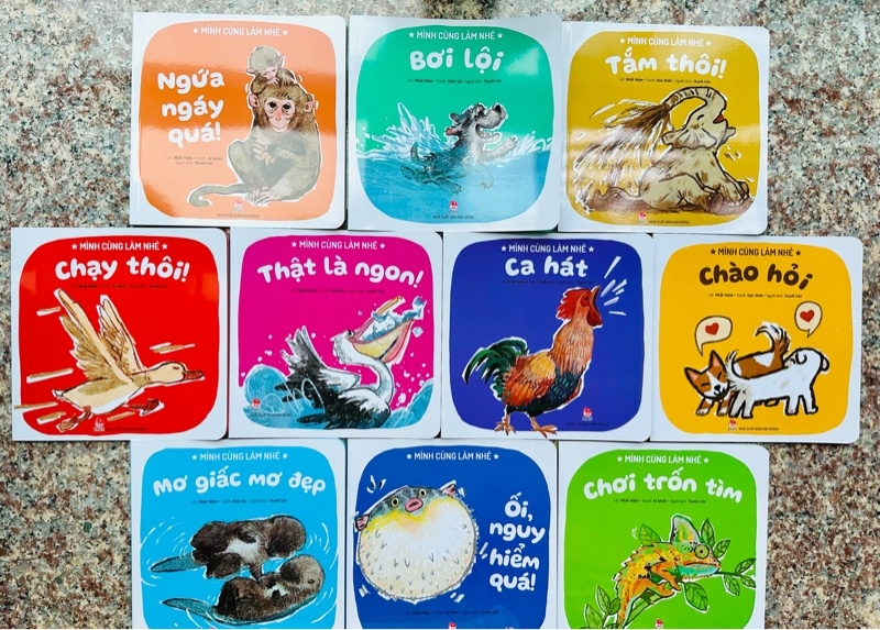 Mình cùng làm nhé: Ngứa ngáy quá!