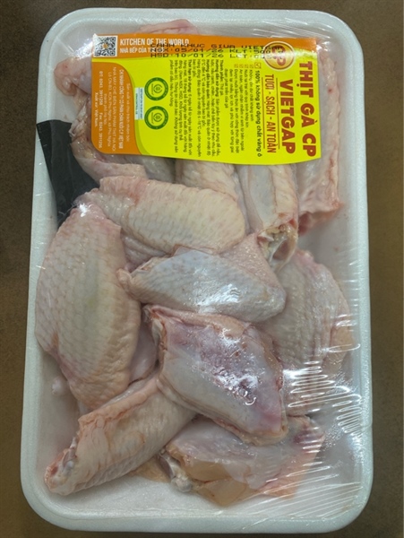 Cánh gà khúc giữa CP vietgap 500g