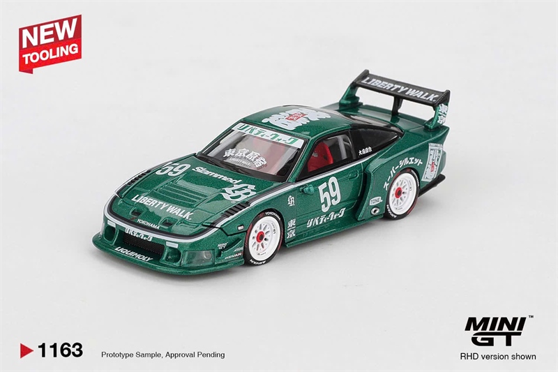 (Pre-Order 4/2026) Mini GT Box Version MGT01163 Nissan LB-Super Silhouette 180SX 2026 TAS