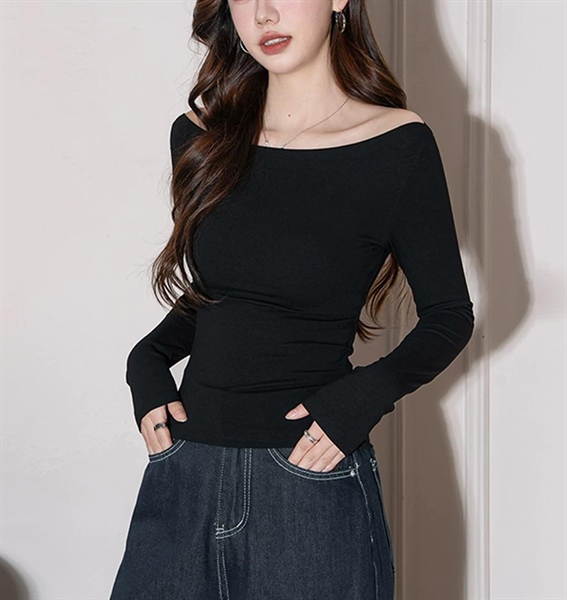 ÁO THUN BẸT VAI DÀI TAY BODY