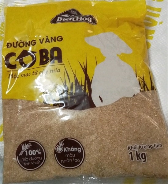 Đường vàng Cô Ba 1kg