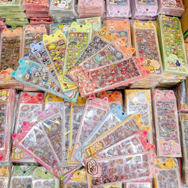 Bịch 10 tấm sticker Pet Planet CWXQ 2014