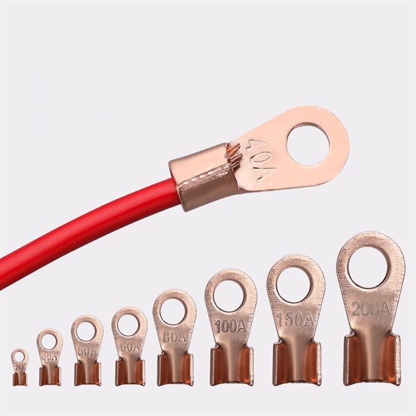 10 Cái Đầu Cos Đồng Đúc Cao Cấp 40A – Dẫn Điện Tốt, Chống Oxy Hóa