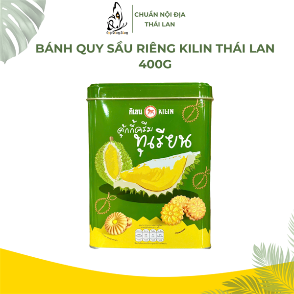 Bánh quy kilin nhân sầu riêng 400g