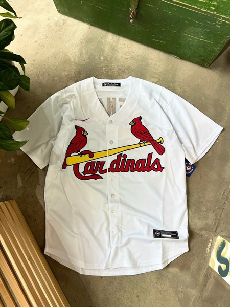 Áo MLB St.Louis Cardinals - Số 28 (Arenado) - Trắng