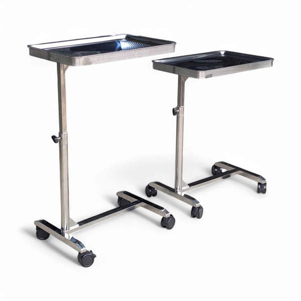 Bàn tít để dụng cụ inox. Model: BT (KT: 500 x 350 x 700 - 1100mm ±5%) - Ngọc Bích