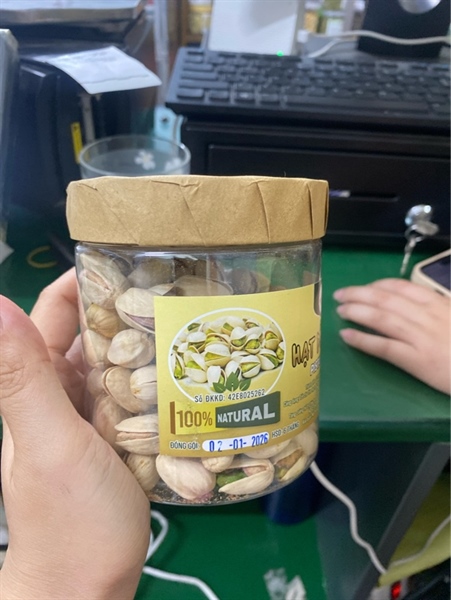 Hạt dẻ cười hũ 250gr đà Lạt