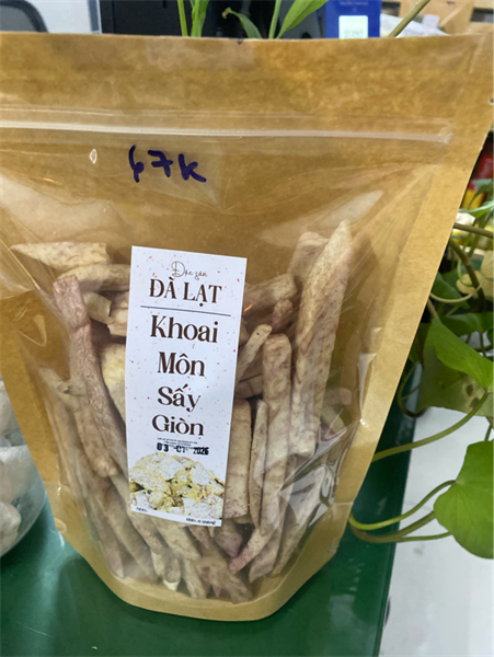 Khoai môn sấy cọng Đà Lạt 250gr