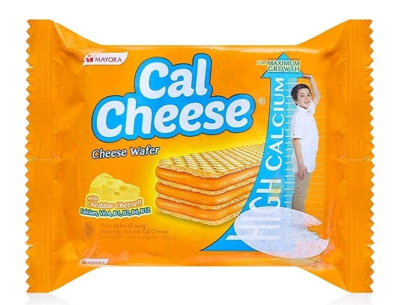 Bánh Xốp Kem mai Cal Cheese 60 × 48G