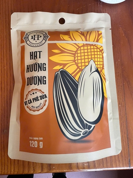 Hạt hướng dương vị cà phê dừa 120g
